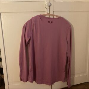 Under Armour Kids Long Sleeve Pink Shirt